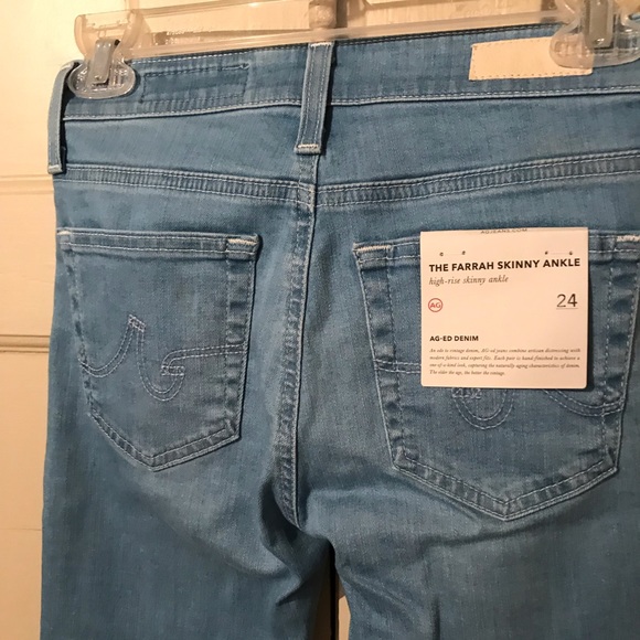 NWT Blue Farrah Ankle Skinny Jean 17 Year Daybreak - Picture 8 of 8